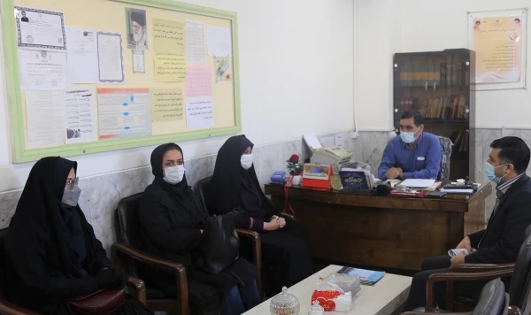 بازدید مسئولین پردیس امام خمینی (ره) گرگان از مدارس مجری طرح کارورزی 2