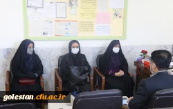 بازدید مسئولین پردیس امام خمینی (ره) گرگان از مدارس مجری طرح کارورزی 2