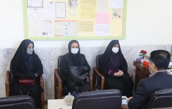 بازدید مسئولین پردیس امام خمینی (ره) گرگان از مدارس مجری طرح کارورزی 2