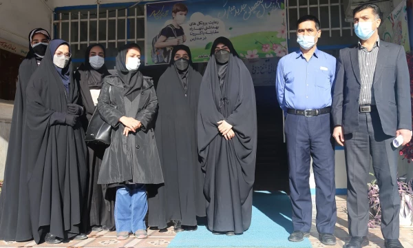 بازدید مسئولین پردیس امام خمینی (ره) گرگان از مدارس مجری طرح کارورزی 2