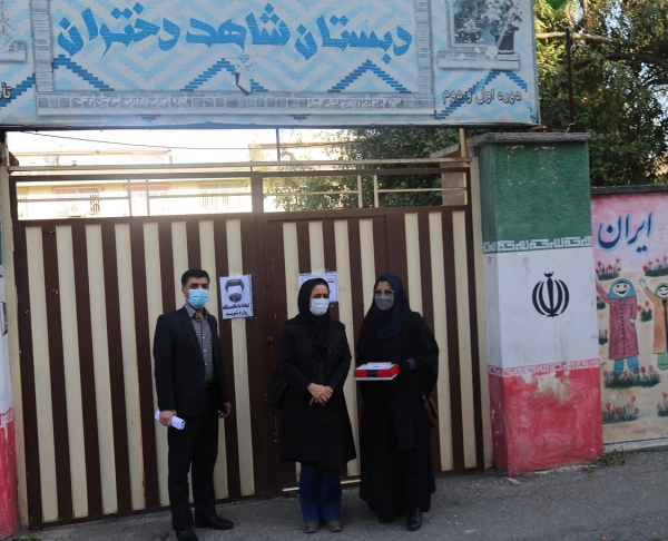 بازدید مسئولین پردیس امام خمینی (ره) گرگان از مدارس مجری طرح کارورزی 2