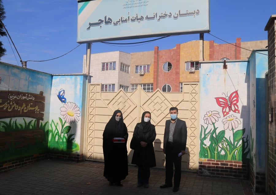 بازدید مسئولین پردیس امام خمینی (ره) گرگان از مدارس مجری طرح کارورزی 2