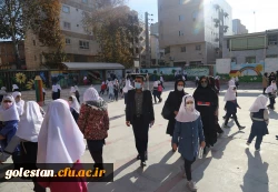 بازدید مسئولین پردیس امام خمینی (ره) گرگان از مدارس مجری طرح کارورزی 2