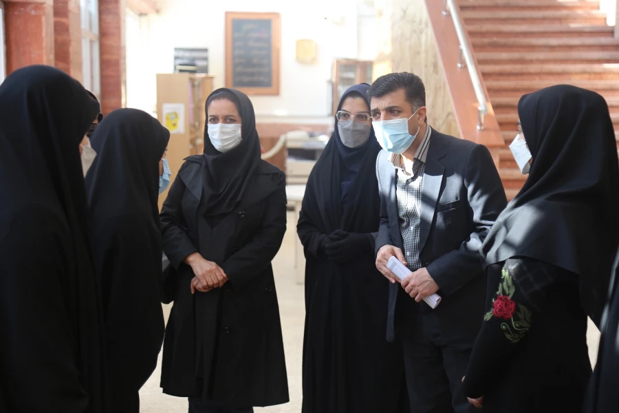 بازدید مسئولین پردیس امام خمینی (ره) گرگان از مدارس مجری طرح کارورزی 2