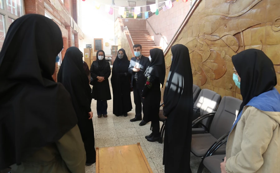 بازدید مسئولین پردیس امام خمینی (ره) گرگان از مدارس مجری طرح کارورزی 2