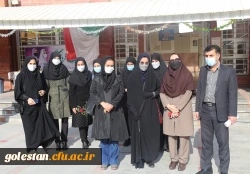 بازدید مسئولین پردیس امام خمینی (ره) گرگان از مدارس مجری طرح کارورزی 2