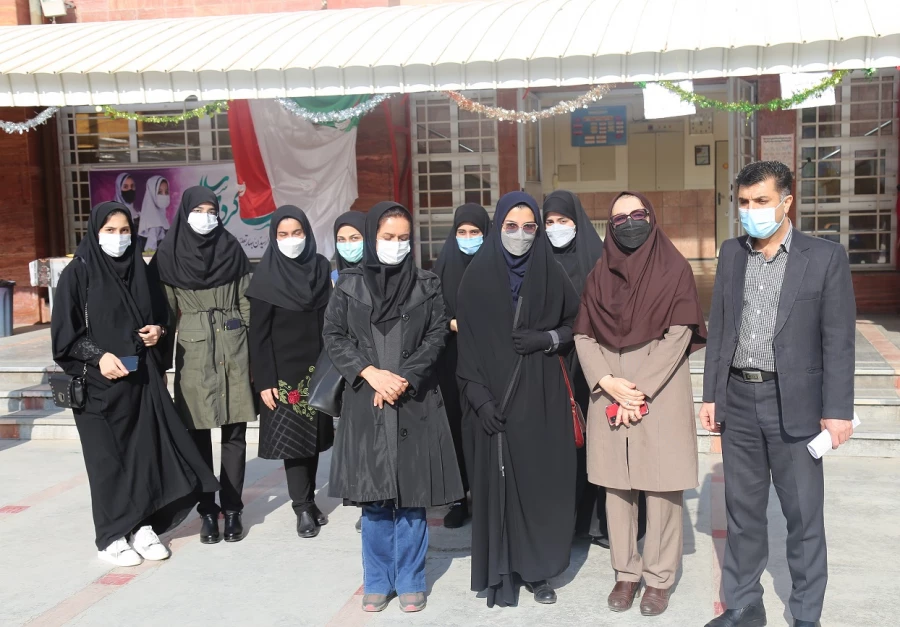 بازدید مسئولین پردیس امام خمینی (ره) گرگان از مدارس مجری طرح کارورزی 2