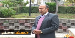 حضور دکتر ثنائی سرپرست دانشگاه فرهنگیان در برنامه زنده صدا و سیمای گلستان 5