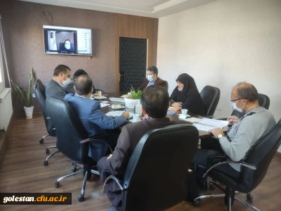 برگزاری جلسه مجازی نمایندگان آموزشی کلاس ها با سرپرست دانشگاه فرهنگیان استان گلستان