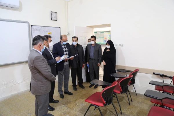 ارزیابی میزان آمادگی پردیس ها و مراکز دانشگاه فرهنگیان استان گلستان ، برای بازگشایی و حضوردانشجو معلمان در ترم آینده . 5