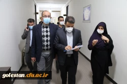 ارزیابی میزان آمادگی پردیس ها و مراکز دانشگاه فرهنگیان استان گلستان ، برای بازگشایی و حضوردانشجو معلمان در ترم آینده . 3