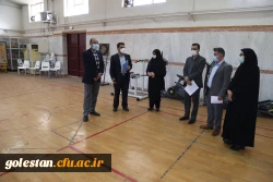 ارزیابی میزان آمادگی پردیس ها و مراکز دانشگاه فرهنگیان استان گلستان ، برای بازگشایی و حضوردانشجو معلمان در ترم آینده . 7