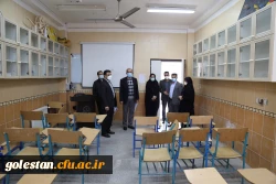 ارزیابی میزان آمادگی پردیس ها و مراکز دانشگاه فرهنگیان استان گلستان ، برای بازگشایی و حضوردانشجو معلمان در ترم آینده . 10