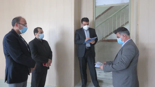 بازدید از روند آماده سازی سراهای دانشجویی و فعالیت های عمرانی و نیز ارزیابی میزان آمادگی واحد دانشگاهی شهید بهشتی گنبد کاووس برای بازگشایی و حضور دانشجو معلمان در ترم آینده  5