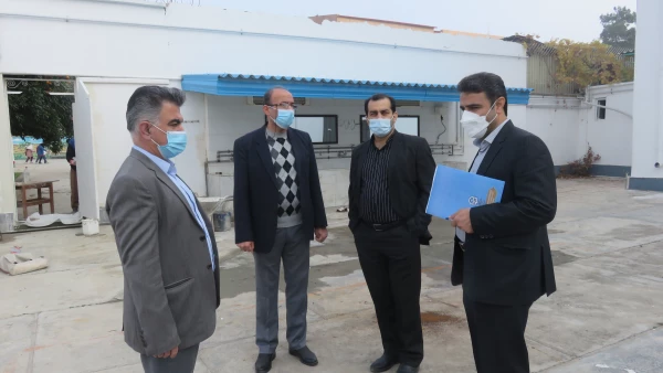 بازدید از روند آماده سازی سراهای دانشجویی و فعالیت های عمرانی و نیز ارزیابی میزان آمادگی واحد دانشگاهی شهید بهشتی گنبد کاووس برای بازگشایی و حضور دانشجو معلمان در ترم آینده  7