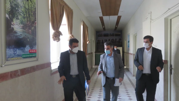 بازدید از روند آماده سازی سراهای دانشجویی و فعالیت های عمرانی و نیز ارزیابی میزان آمادگی واحد دانشگاهی شهید بهشتی گنبد کاووس برای بازگشایی و حضور دانشجو معلمان در ترم آینده  8
