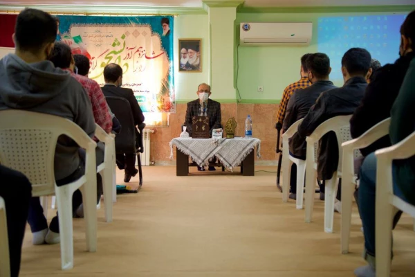 مراسم معارفه فرمانده جدید بسیج دانشجویی واحد دانشگاهی گنبد برگزار شد 6