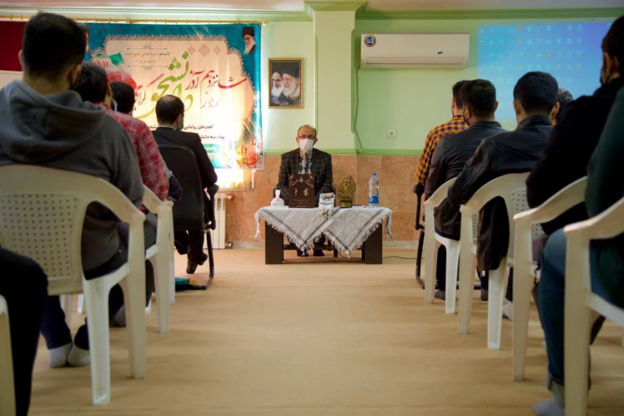 مراسم معارفه فرمانده جدید بسیج دانشجویی واحد دانشگاهی گنبد برگزار شد 6