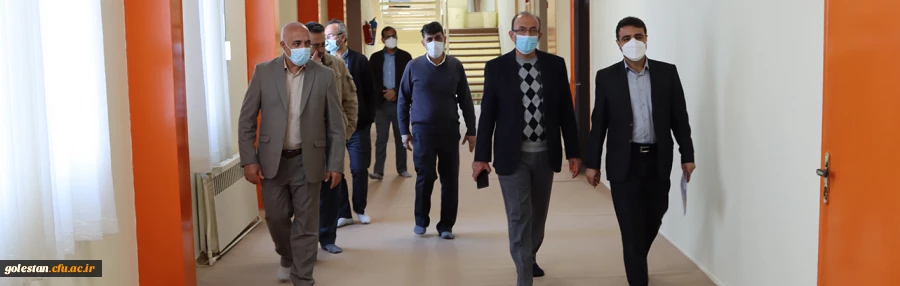 بازدید از میزان آمادگی پردیس ها و واحد دانشگاهی استان گلستان جهت حضور دانشجومعلمان 2