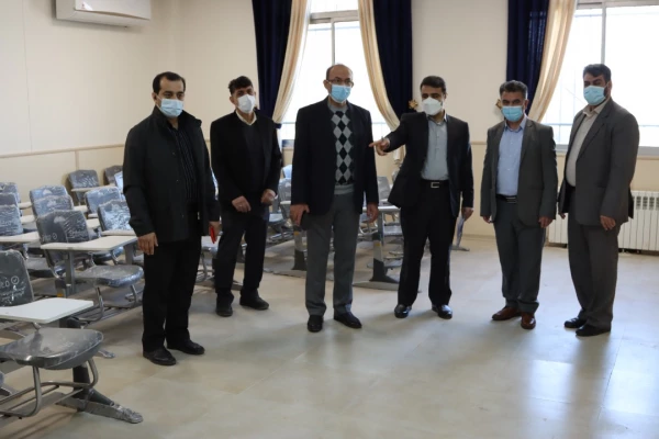 بازدید از میزان آمادگی پردیس ها و واحد دانشگاهی استان گلستان جهت حضور دانشجومعلمان 3