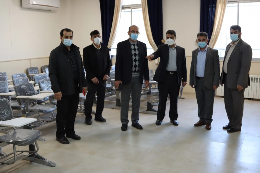 بازدید از میزان آمادگی پردیس ها و واحد دانشگاهی استان گلستان جهت حضور دانشجومعلمان 3