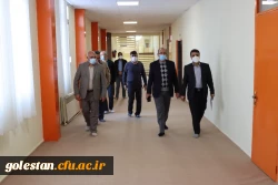 بازدید از میزان آمادگی پردیس ها و واحد دانشگاهی استان گلستان جهت حضور دانشجومعلمان 5