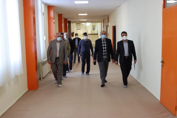 بازدید از میزان آمادگی پردیس ها و واحد دانشگاهی استان گلستان جهت حضور دانشجومعلمان 5