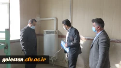 بازدید از میزان آمادگی پردیس ها و واحد دانشگاهی استان گلستان جهت حضور دانشجومعلمان 7