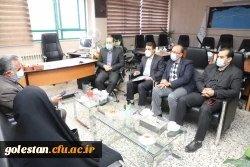 بازدید از میزان آمادگی پردیس ها و واحد دانشگاهی استان گلستان جهت حضور دانشجومعلمان 10