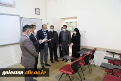 بازدید از میزان آمادگی پردیس ها و واحد دانشگاهی استان گلستان جهت حضور دانشجومعلمان 12
