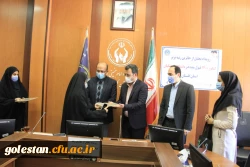 با حضور سرپرست دانشگاه فرهنگیان از ۲۰ دانشجوی تحت حمایت کمیته امداد استان گلستان پذیرفته شده در دانشگاه فرهنگیان تجلیل شد
 3
