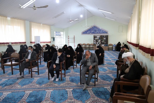 مراسم عزاداری شهادت حضرت فاطمه زهرا (س) در پردیس امام خمینی(ره) گرگان  2