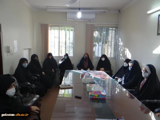 بازدید دانشجو معلمان و مسئولین پردیس امام خمینی(ره) گرگان از حوزه علمیه خواهران استان گلستان 2