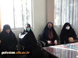 بازدید دانشجو معلمان و مسئولین پردیس امام خمینی(ره) گرگان از حوزه علمیه خواهران استان گلستان 2