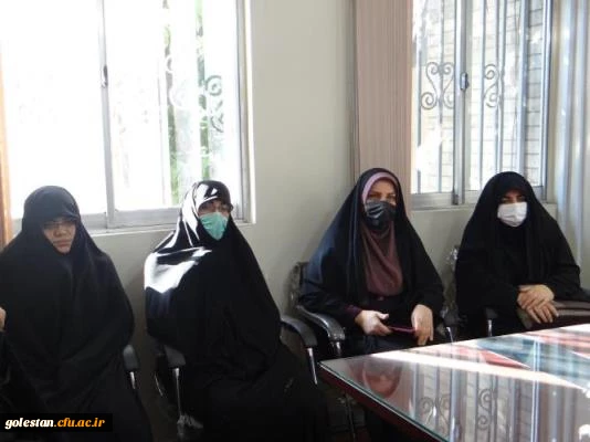بازدید دانشجو معلمان و مسئولین پردیس امام خمینی(ره) گرگان از حوزه علمیه خواهران استان گلستان 2