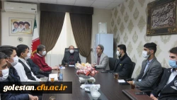 با حضور سرپرست مدیریت استان دکترنوید ثنایی و مسئول فرهنگی استان محمدصادقی و دبیران کانونهای و انجمن های علمی واحد دانشگاهی شهید بهشتی گنبد کاووس برگزار شد 4