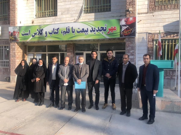 بازدید مسئولین کارورزی استان گلستان از مدارس استان خراسان شمالی 4