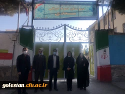 بازدید مسئولین کارورزی استان گلستان از مدارس استان خراسان شمالی 5