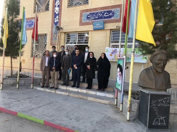 بازدید مسئولین کارورزی استان گلستان از مدارس استان خراسان شمالی 6