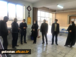 بازدید مسئولین کارورزی استان گلستان از مدارس استان خراسان شمالی 13