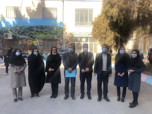 بازدید مسئولین کارورزی استان گلستان از مدارس استان خراسان شمالی 10