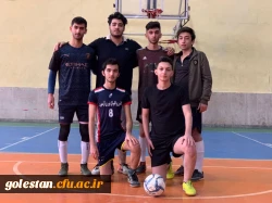 مسابقات فوتسال جام مقاومت به مناسبت دومین سالگرد شهید سپهبد حاج قاسم سلیمانی در سالن تختی گنبد کاووس بین ۱۰تیم شرکت کننده از دانشجو معلمان واحد شهید بهشتی گنبد کاووس برگزارشد  5