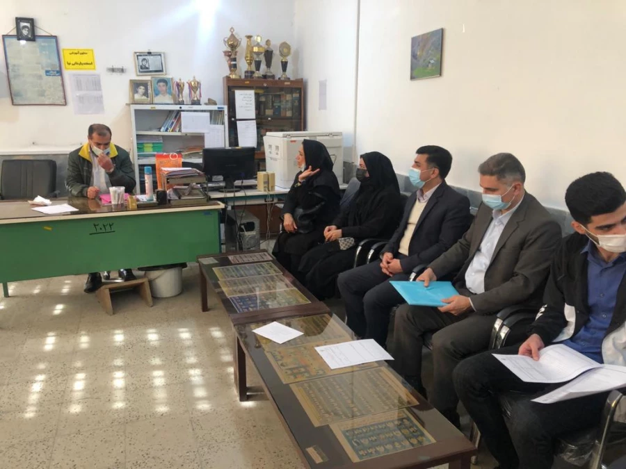 بازدید مسئولین کارورزی استان گلستان از مدارس مجری طرح کارورزی استان مازندران 3