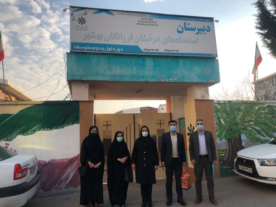 بازدید مسئولین کارورزی استان گلستان از مدارس مجری طرح کارورزی استان مازندران 8