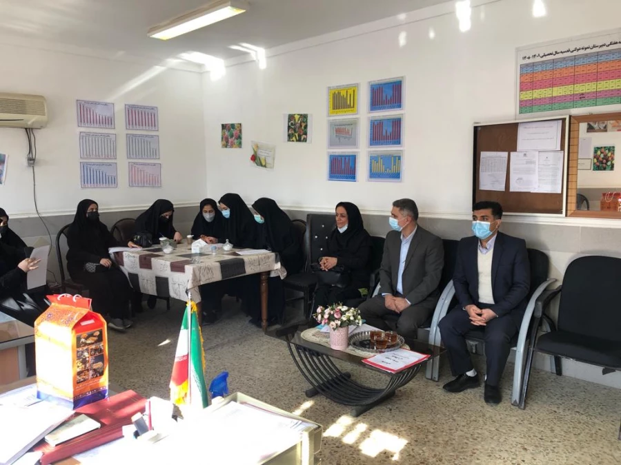 بازدید مسئولین کارورزی استان گلستان از مدارس مجری طرح کارورزی استان مازندران 12