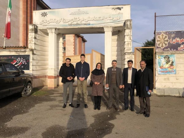 بازدید مسئولین کارورزی استان گلستان از مدارس مجری طرح کارورزی استان گیلان  2