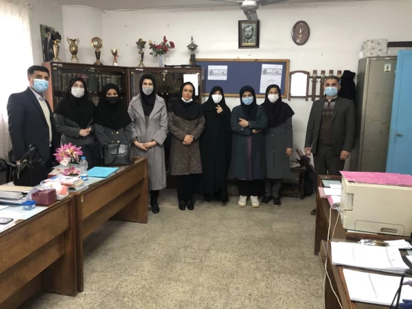 بازدید مسئولین کارورزی استان گلستان از مدارس مجری طرح کارورزی استان گیلان  4