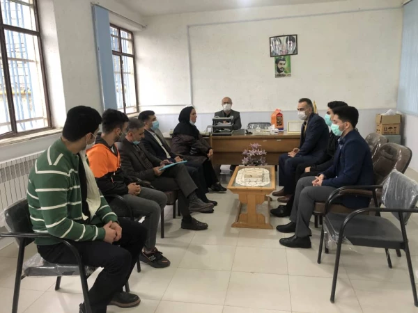بازدید مسئولین کارورزی استان گلستان از مدارس مجری طرح کارورزی استان گیلان  5