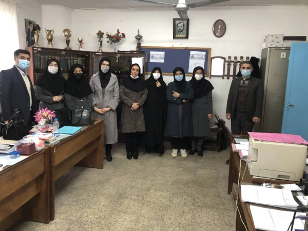 بازدید مسئولین کارورزی استان گلستان از مدارس مجری طرح کارورزی استان گیلان  6