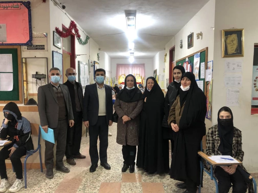 بازدید مسئولین کارورزی استان گلستان از مدارس مجری طرح کارورزی استان گیلان  8